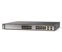 Cisco Catalyst 3750G 24 Port Gigabit POE Switch