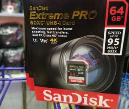Yaddaş kartı  SanDisk Extreme PDO 64gb SDXC