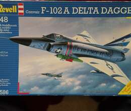 "F-102A Delta Dagger" qırıcı təyyarənin plastik model dəsti