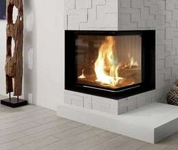 L tipli Kamin Modeli