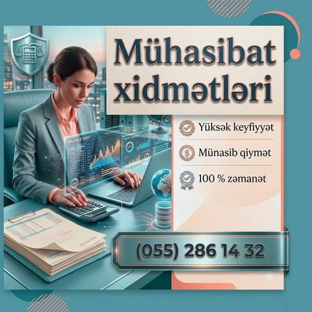 Mühasibat Xidmətləri Vergi Hesablatlarının Verilməsi – Mühasibat xidmətləri – ucuztap.az