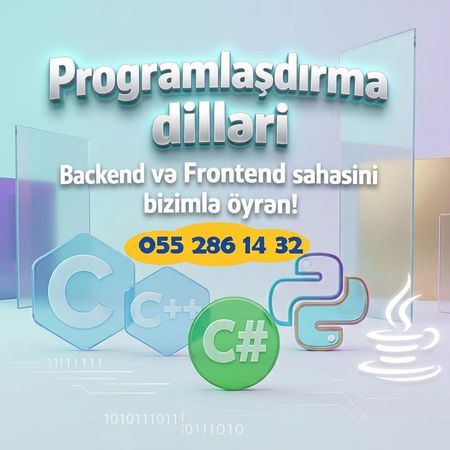 Backend Frontend Suni Intellekt Mobil Programlasdirma Dərsləri – Hazırlıq kursları – ucuztap.az