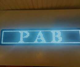 LED işıqlı axan reklam lövhəsi – Restoran üçün – ucuztap.az