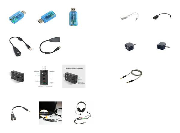 Audio Aksesuarları - AUX, USB Səs Kartları, Adapterlər – Proqramlar – Sumqayıt – ucuztap.az