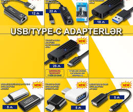 Type-C/USB Adapterlər