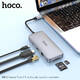 Hoco hb32 hub Type-C 8 in 1