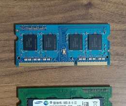 RAM DDR3 2GB , 1GB 10600S Notebook üçün – Operativ yaddaş (RAM) – ucuztap.az