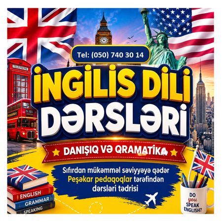 İngilis Dilini 6 Aya Öyrənin Və Danışmağa Başlayın – Hazırlıq kursları – ucuztap.az