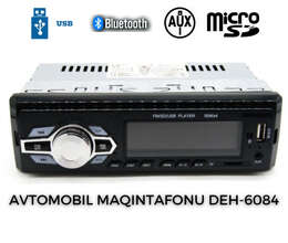 Avtomobil Magintafonu DEH-6084 (BT, AUX, USB)