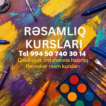 Rəssamliq Kursu Içindəki Istedadi Kəşf Et – Hazırlıq kursları – ucuztap.az