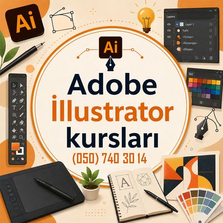 Adobe Illustrator Kursu Dizayni Peşəyə Çevirin – Hazırlıq kursları – ucuztap.az