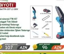 Ağac kəsən batareyalı Biyoti TM-107 LI-26V – Digər – ucuztap.az