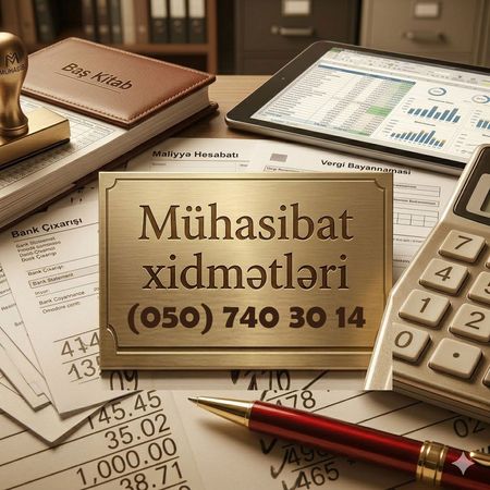 Aylıq, Rüblük Və Illik Vergi Hesabatlarınızı Peşəkar Mühasibə Həvalə Edin – Mühasibat xidmətləri – ucuztap.az