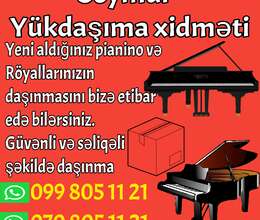 Yükdaşıma xidməti mebel daşıma 