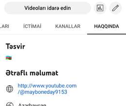 Youtube Hesabı – Şəbəkə avadanlıqları – ucuztap.az