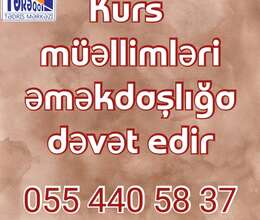 Müəllimləri əməkdaşlığa dəvət edirik – Təhsil və elm – ucuztap.az