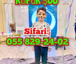 Köpük şou sifarişi 