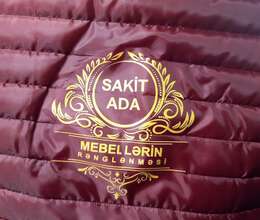 Geyim üzərində yazə və çap işləri