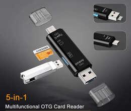 Multifunctional OTG Card Reader 5 in 1