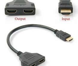 1 Input 2 HDMI Compatible Splitter Cable