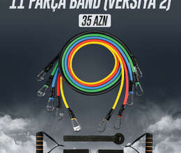 11 Parça Müqavimət Bandı Dəsti 11 Pcs Band – Fitnes və trenajorlar – ucuztap.az