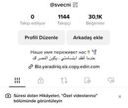 Tiktok səhifəsi – Oyun hesabları – ucuztap.az
