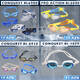 Speedo Conquest Swimming Googles üzgüçülük gözlükləri