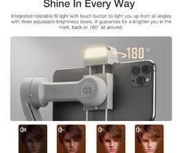 Zhiyun Smooth Q3 3 oxlu led fləşli gimbal