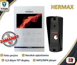 Video Domofon Hermax HR- 04M (kit)