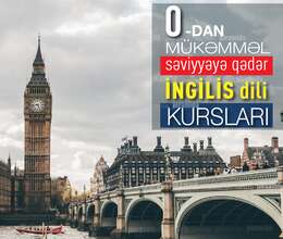 İntensiv İngilis dili kursları - 0”-dan mükəmməl səviyyəyə qədər – Hazırlıq kursları – ucuztap.az