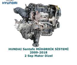 Hyundai Santafe 2.0 Sep Mühərrik Sistemi (2009-2018)