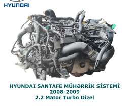 Hyundai Santafe 2.2 Turbo Dizel Mühərrik Sistemi (2008-2009)