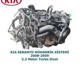 Kia Sorento 2.2 Turbo Dizel Mühərrik Sistemi (2008-2009)