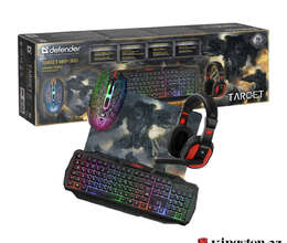 Defender Target MKP-350 mouse, xalça, klaviatura dəsti – Klaviaturalar və mouslar – ucuztap.az