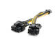 PCI Express 8 Pin to dual 8(6+2) Pin Power Converter Cable