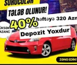 Taksi sürücüsü tələb olunur – İş təklif edirəm – ucuztap.az