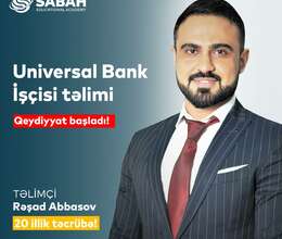 Universal Bank işçisi Təlimi