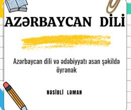 Azərbaycan dili – Təhsil və elm – ucuztap.az