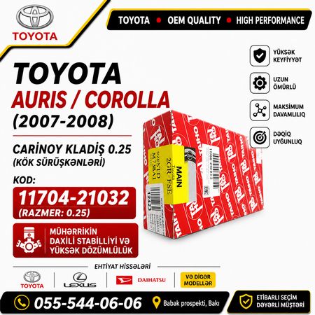 Toyota Auris, Corolla 2007-2008 CARINOY KLADIS 1170421032 – Ehtiyat hissələri – ucuztap.az