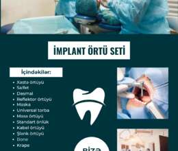 İmplant örtü seti