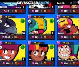 Brawl Stars hesabı – Oyun hesabları – ucuztap.az