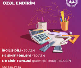 Dərs ili endirimi – Hazırlıq kursları – ucuztap.az