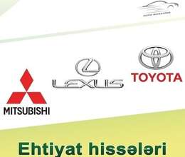 Toyota  Lexus/ Mitsubishi" ehtiyat hissələri