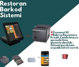 Barkod Sistemləri W3 – Restoran üçün – ucuztap.az