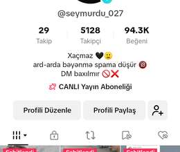 Tik tok hesabı təcili satışı – Sosial şəbəkə hesabları – ucuztap.az