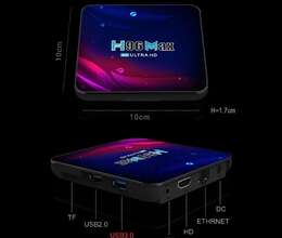 Tv box H96MAX ULTRA 4Ram 32Gb Android 11 4K 5G orginal