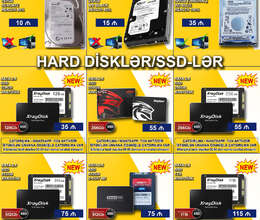 Hard Disklər / SSD-lər