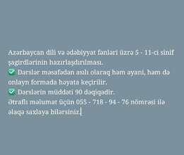 Azərbaycan dili və ədəbiyyat hazırlığı – Hazırlıq kursları – ucuztap.az