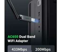 90339 UGREEN AC650 High-Gain Dual Band Wireless US – Kompüter aksesuarları – ucuztap.az