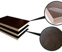 Laminasiyalı, qara, beton-qəlib fanera